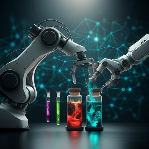 Digital circuits and neural networks based on acid-base chemistry implemented by robotic fluid handling