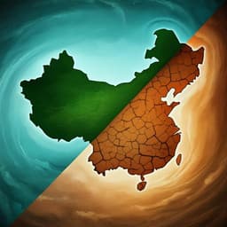 Drought in the Asian summer monsoon region is linked to a weakened inter-hemispheric temperature gradient
