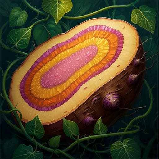 Chromosome evolution and the genetic basis of agronomically important traits in greater yam