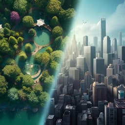 Contrasting inequality in human exposure to greenspace between cities of Global North and Global South