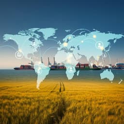 Satellite forecasting of crop harvest can trigger a cross-hemispheric production response and improve global food security