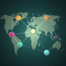 Measuring competition between the great powers across Africa and Asia using a measure of relative dispersion in media coverage bias