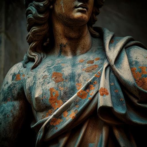 A missing color area extraction approach from high-resolution statue images for cultural heritage documentation