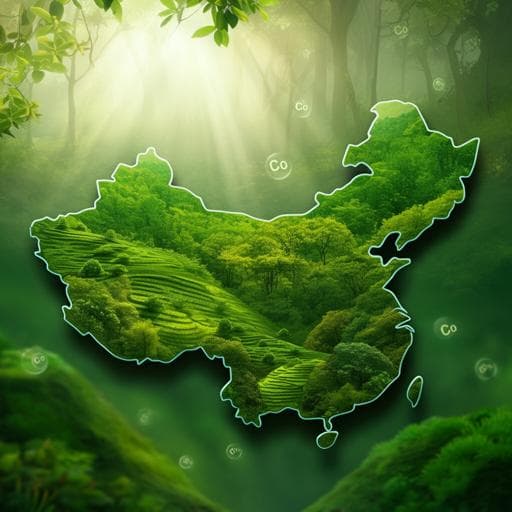 Carbon storage through China's planted forest expansion
