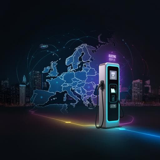 Comparing the levelized cost of electric vehicle charging options in Europe