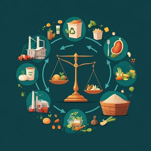 A framework to quantify mass flow and assess food loss and waste in the US food supply chain