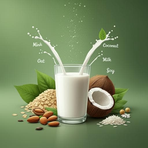 How animal milk and plant-based alternatives diverge in terms of fatty acid, amino acid, and mineral composition