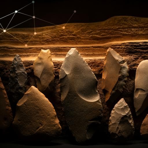 A deep-learning model for predictive archaeology and archaeological community detection