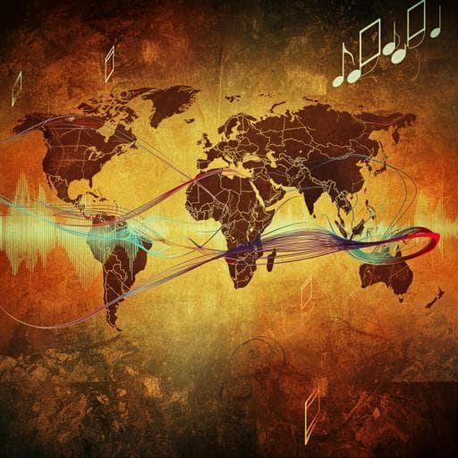 Global musical diversity is largely independent of linguistic and genetic histories
