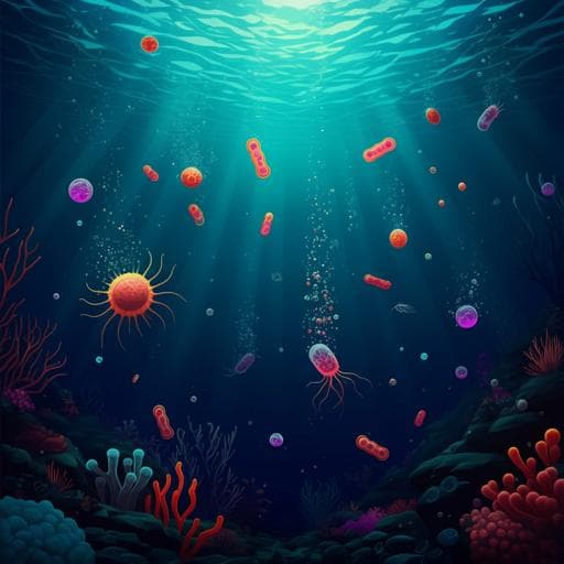 Microbes contribute to setting the ocean carbon flux by altering the fate of sinking particulates