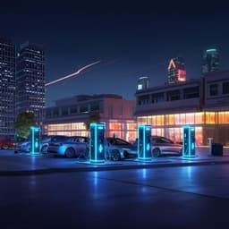 Effects of electric vehicle charging stations on the economic vitality of local businesses