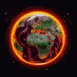 Predicting global patterns of long-term climate change from short-term simulations using machine learning