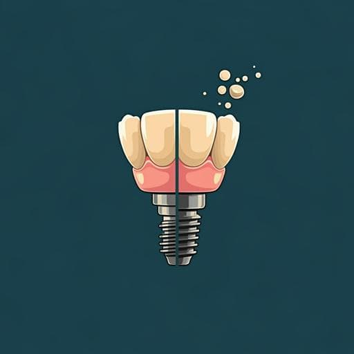 The influence of two different cements on remaining cement excess in cement-retained implant-supported zirconia crowns.