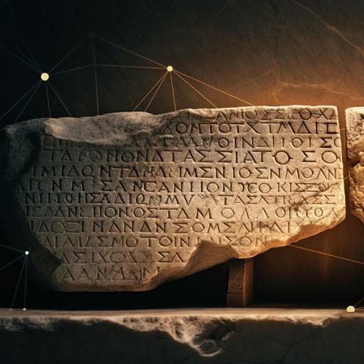 Restoring and attributing ancient texts using deep neural networks