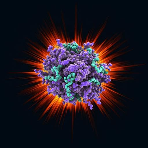 Observation of a single protein by ultrafast X-ray diffraction