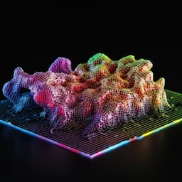 Structural multi-colour invisible inks with submicron 4D printing of shape memory polymers